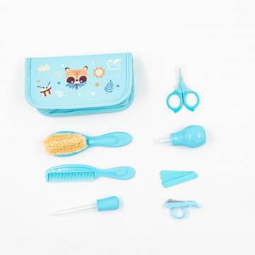 Set de higiene para bebé Gamberritos, color azul