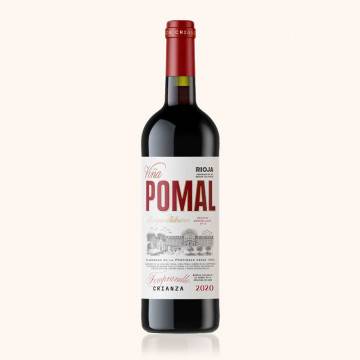 Vino Tinto Rioja Viña Pomal Crianza, botella de 750 ml