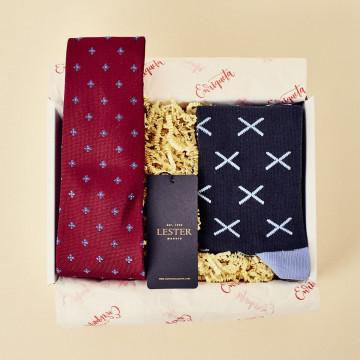 Corbata Lester y Calcetines Socketines para el Día del Padre