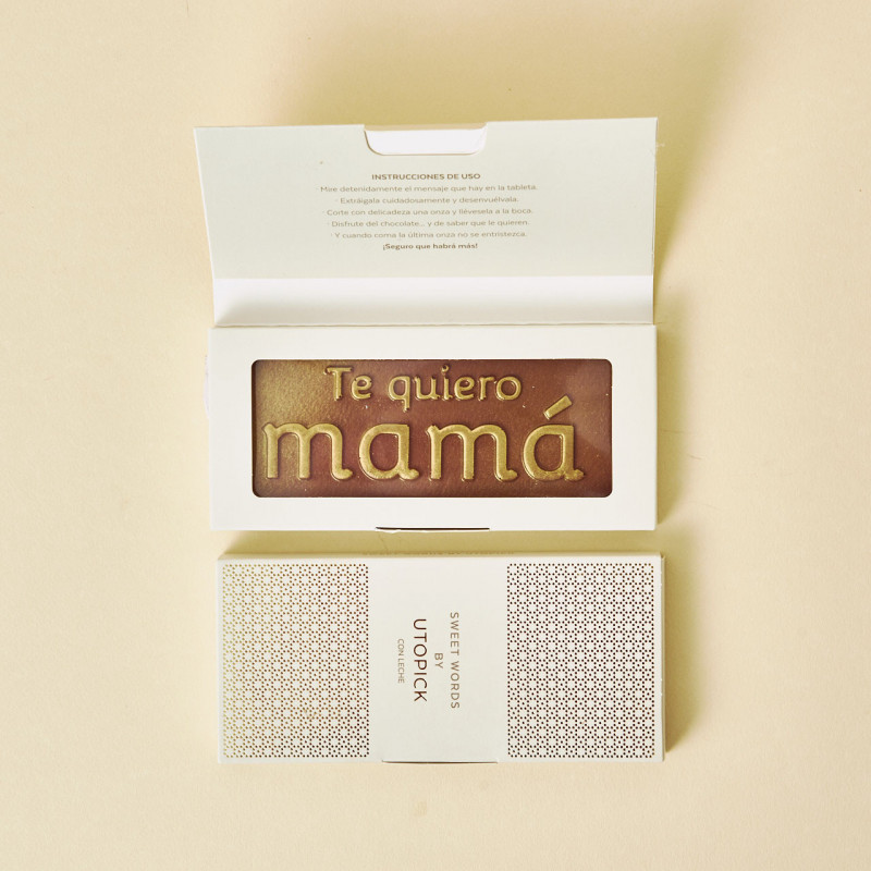 Chocolate Utopick "Gracias Mamá" Especial Día de la Madre