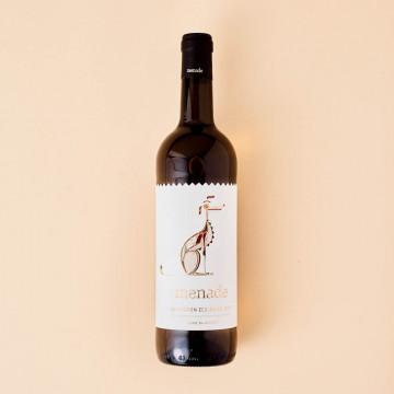 Vino Blanco Ecológico Menade Sauvignon Blanc, botella 750 ml. Añada 2017.