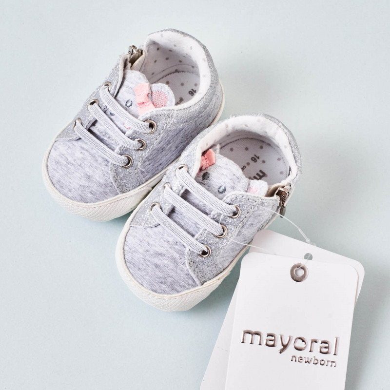 Zapatillas deportivas gris bebé Mayoral
