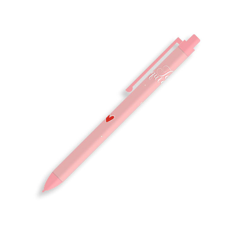Bolígrafo Corazón para San Valentin, color rosa