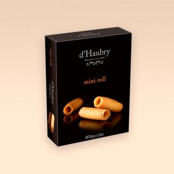 Mini Roll D'Haubry, caja de exquisitos barquillos gourmet