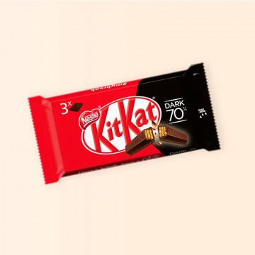Kit Kat Dark, 70% Chocolate Negro