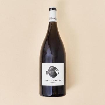 Vino blanco Benito Santos Godello Magnum, botella 1,5 litros, formato mágnum