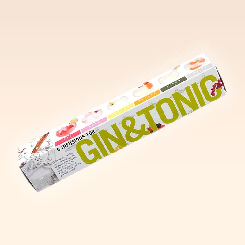 Gin&Tonic caja con 6 Infusiones variadas Té Tonic