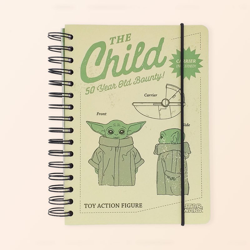 Cuaderno Star Wars Baby Yoda, portada