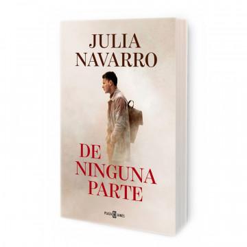 «De ninguna parte» , portada de la novela de Julia Navarro