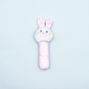 Sonajero Multicolor Bastón - Modelo Conejo. Marca: Gamberritos