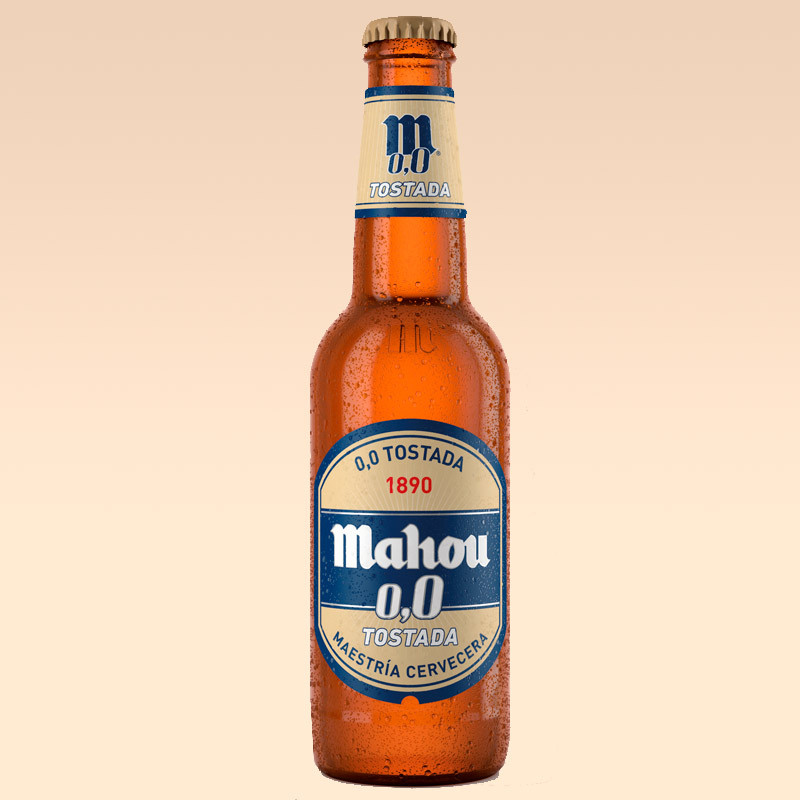 Cerveza Mahou tostada sin alcohol image number null