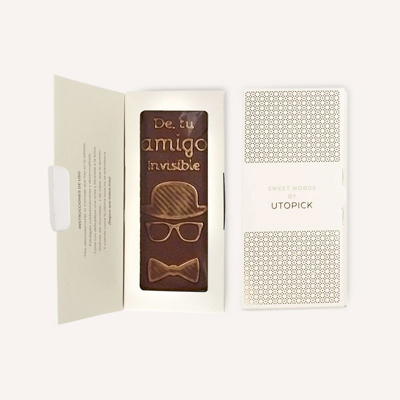 Chocolate Utopick «De tu amigo invisible» image number null