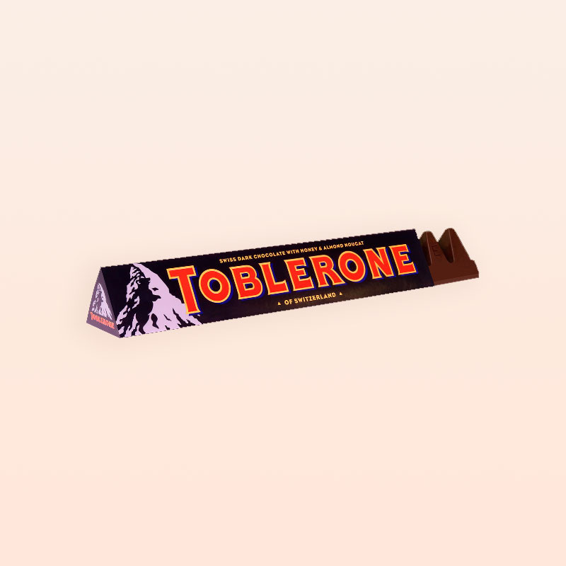 Toblerone Chocolate Negro image number null