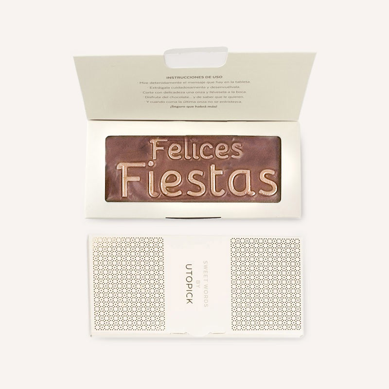Chocolate Utopick «Felices Fiestas» image number null