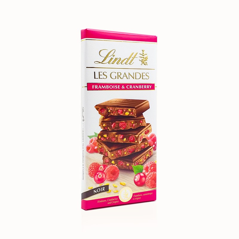 Lindt Chocolate Framboise & Cranberries image number null