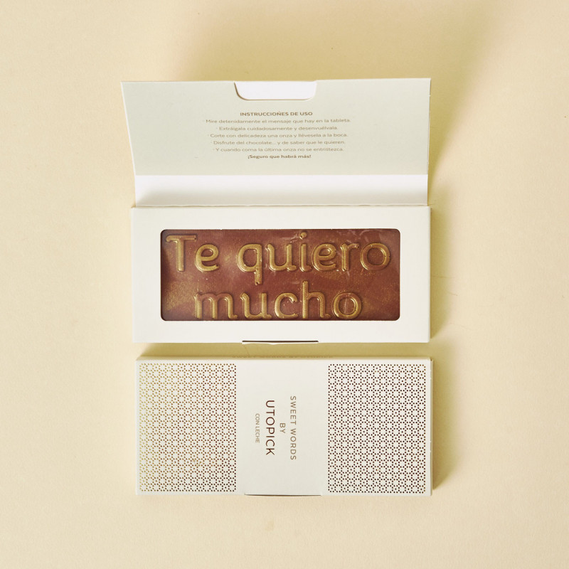 Chocolate "Te quiero mucho"+ Packaging Deluxe image number null