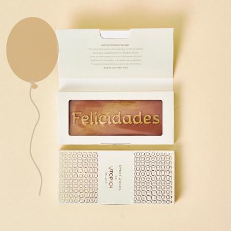 Chocolate "Felicidades" + packaging de lujo