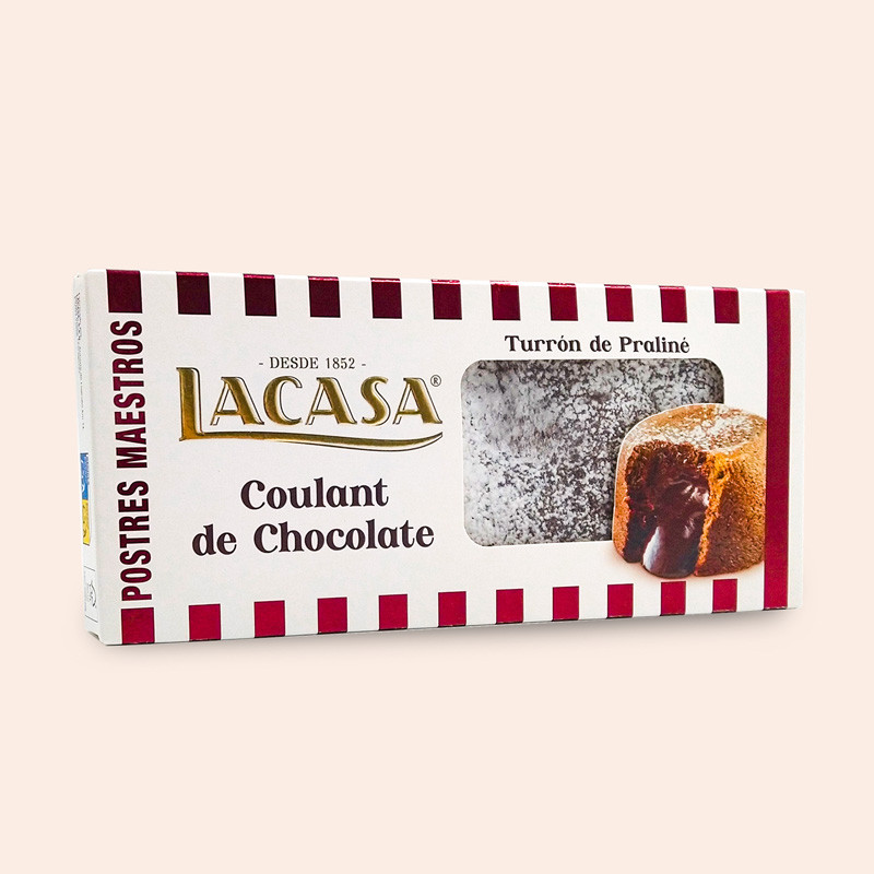 Turrón Lacasa Praliné Coulant de Chocolate image number null